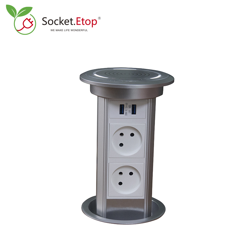 Commercial Kitchen Outlets - Израильская вилка, настольная моторизованная подъемная выдвижная