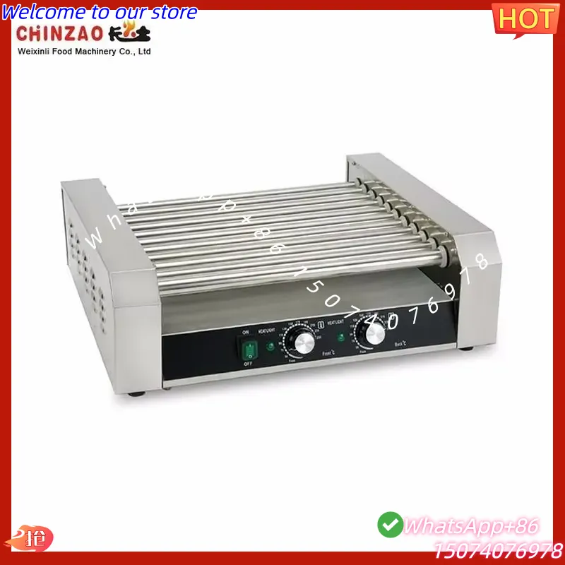 Автоматическая электрическая р – обзор и цена Hot Dog Roller Grill